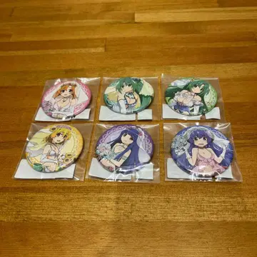 쓰르라미 울 적에 캔뱃지 컴프 세트 web 복권 웨딩