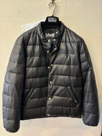 Schott 블랙 다운 자켓 L 사이즈