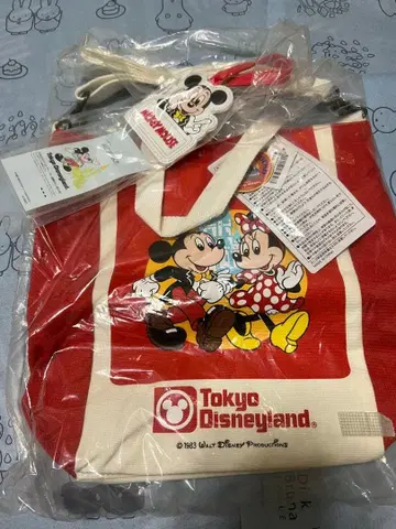 디즈니 40주년 복각 토트 숄더백