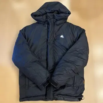 가격 인하 LOGOS park 충전솜 후드 자켓 L 블랙