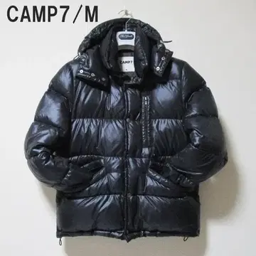 [새상품급] 캠프7 다운 자켓/블랙/M