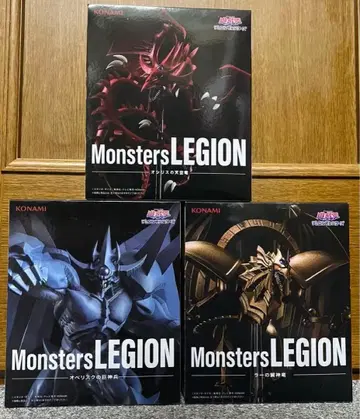 유희왕 Monsters LEGION 오벨리스크 라 오시리스 3종 세트