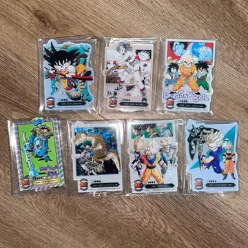 드래곤볼 제일복권 F상 아크릴 스탠드 총 7점