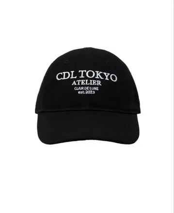 미사용 새상품 CDL TOKYO 아틀리에 캡 블랙