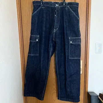 EVISU 에비수 페인터 팬츠