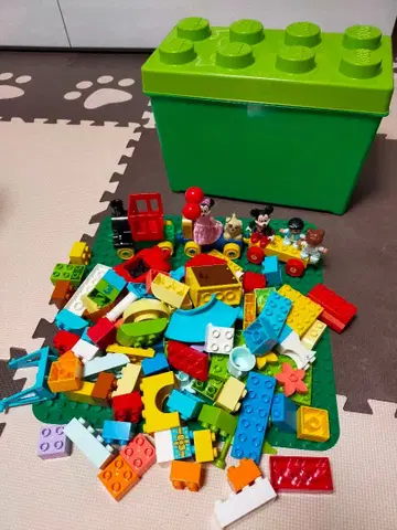 레고 듀플로 블록 세트 미키 미니, 기초판 포함