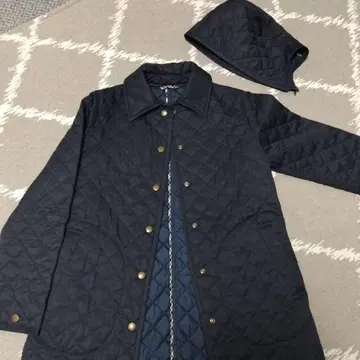 뉴요커 네이비 퀼팅 자켓 M