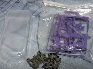 미니 사륜구동 MS 컬러 섀시 퍼플 덤 포함