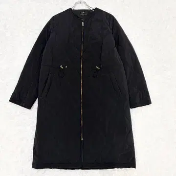 [새상품급 2023AW] 23구 발수 가공 충전솜 롱 패딩 아우터 블랙