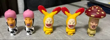 코비토즈칸 소프트 비닐 피규어 캡슐 토이 5개 묶음 판매