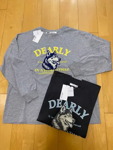 택 포함 새상품 긴팔 T셔츠 2장