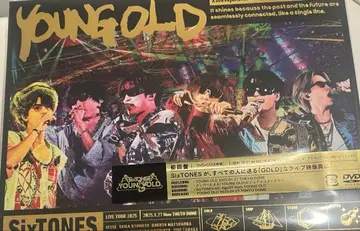 SixTONES YOUNGOLD 초회반 DVD