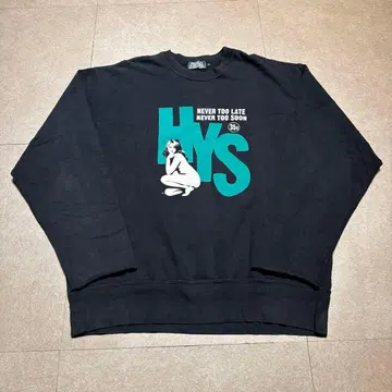 Hysteric glamour 맨투맨 블랙 L