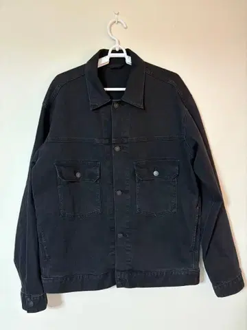 UNIQLO 데님 자켓 XL 블랙 G