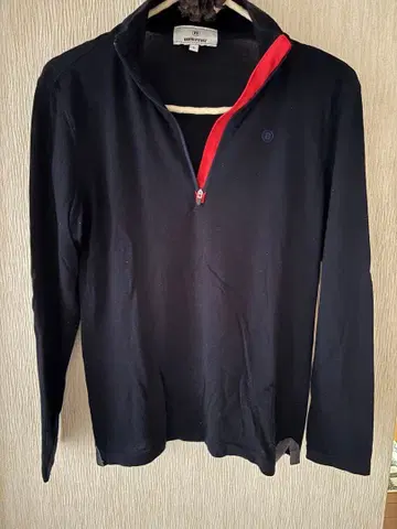 BRIEFING 여성용 얇은 소재 모 100% 상의 S