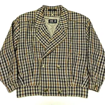 DAKS 닥스 빈티지 울 더블 자켓 M 브라운