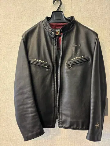 오늘만 1만 엔 할인! Schott x HTC 콜라보 싱글 라이더 40