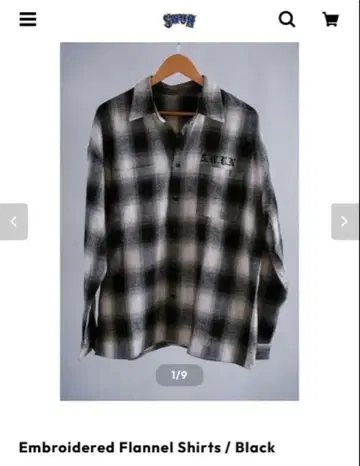 S.W.U.N Embroidered Flannel Shirts