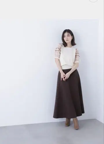 내추럴 뷰티 베이직 우리쉬카르제 시리즈 플레어 스커트