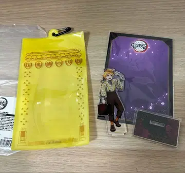 귀멸의 칼날 귀멸제 아크릴 스탠드 커버 세트 아가츠마 젠이츠