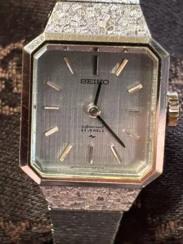 SEIKO 자동 와인딩 손목시계 팔각형 케이스