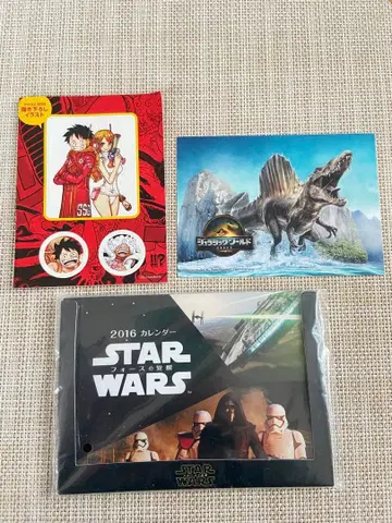 2016 STAR WARS 달력 원피스 씰 외 3종 세트