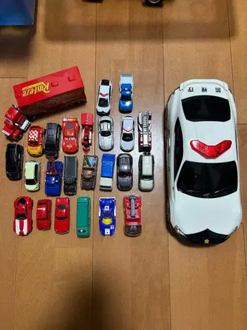 토미카 24대 + 토미카 수납 순찰차 세트