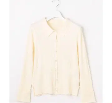 any sis [ CICA 가공 ] 옷깃 디자인 니트