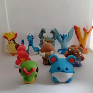 포켓몬 닌텐도 반다이 손가락 인형 10개 묶음 판매 1990년대