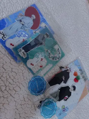 주술회전 쥬쥬탐방 아크릴 스탠드 고죠 사토루 후시구로 메구미