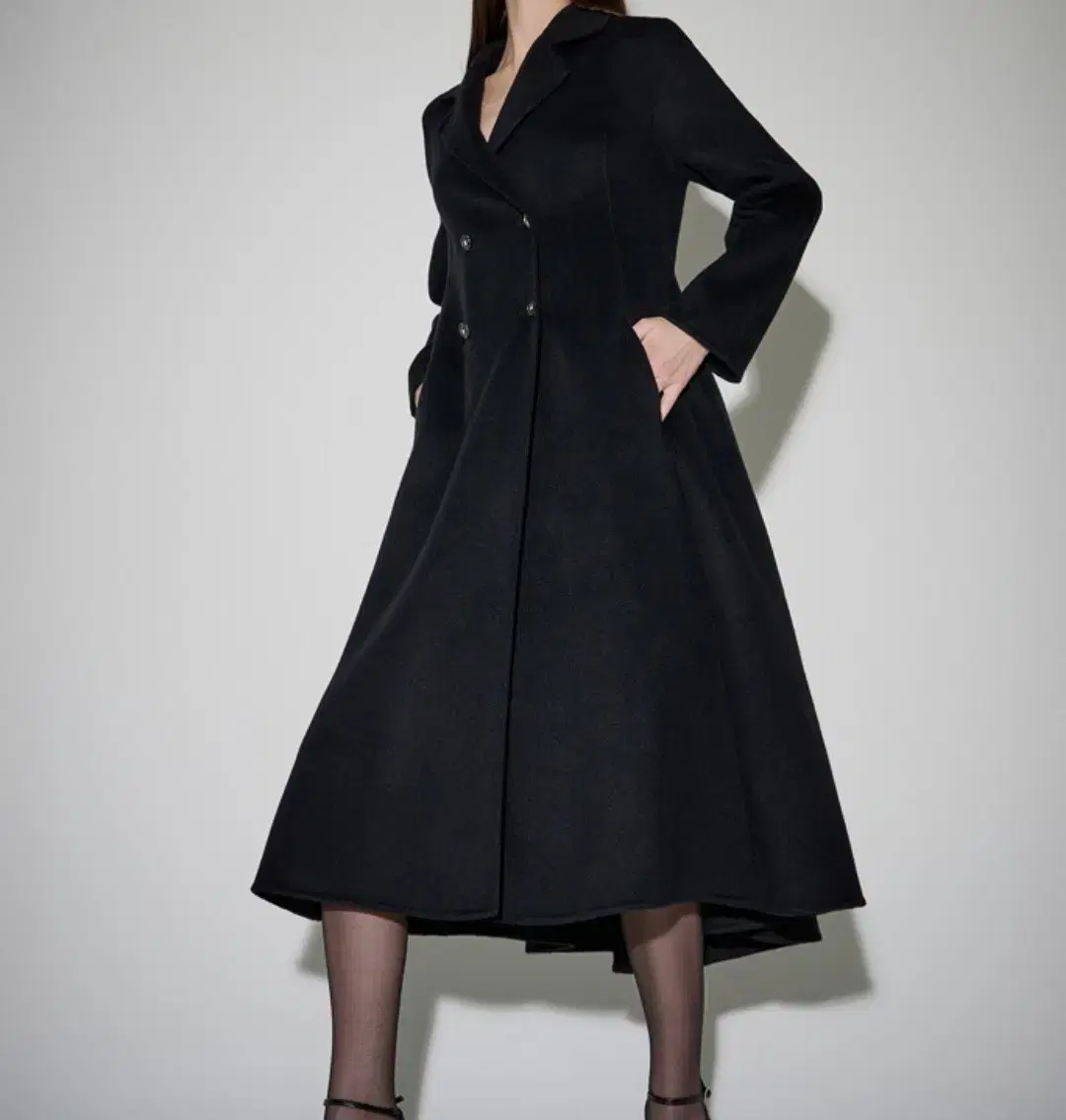 Rang* Cashmere Flare Long Coat