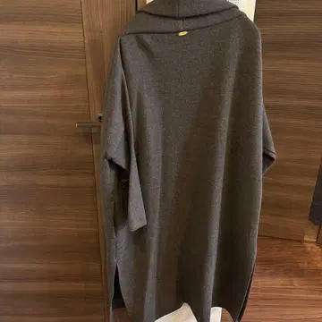 Decile Class 울 100% 브라운 롱 가디건