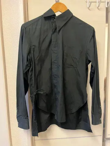 SOSHIOTSUKI 19AW 기모노 셔츠 사이즈 44 블랙 소시오츠키