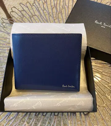 새상품 Paul Smith 접이식 지갑 네이비