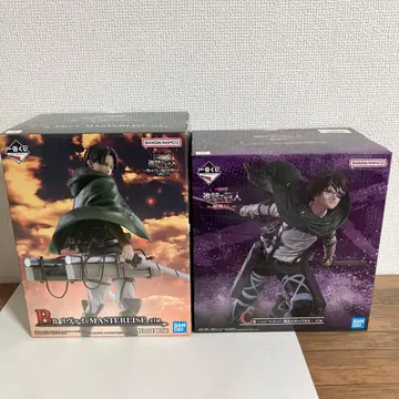 제일복권 진격의 거인 리바이 한지 피규어 세트 판매