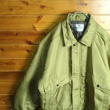 점퍼 블루종 카키 오버 사이즈 포켓 밀리터리 캐주얼