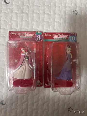 디즈니 크리스마스 오너먼트 아리엘 엘사