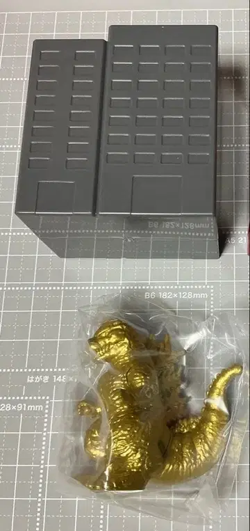 미니 고질라 컬렉션 2 고질라 2023 골드 컬러