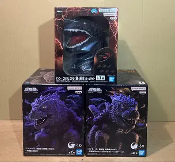 [3세트] 고질라 진좌수 피규어 룸 라이트