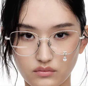 yvmin 플로키 베어 주얼리 안경