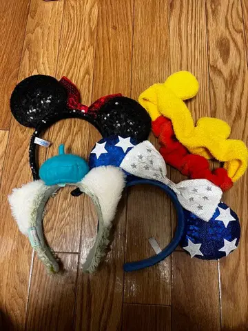 디즈니랜드 머리띠 세트