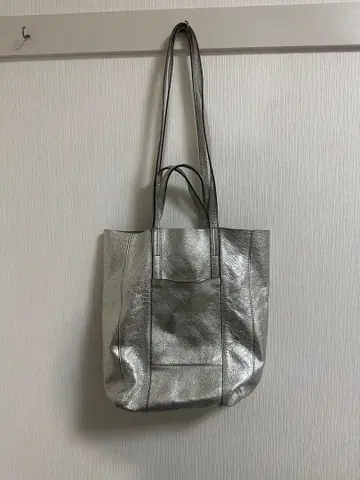 GIANNI CHIARINI 실버 토트백