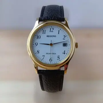 CITIZEN 레그노 솔라 쿼츠 손목시계 SS/GP