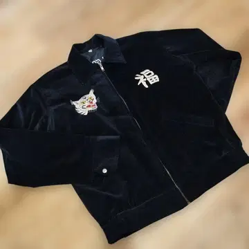 unknown 벨벳 스카잔 베트남 자켓 vintage 구제 의류