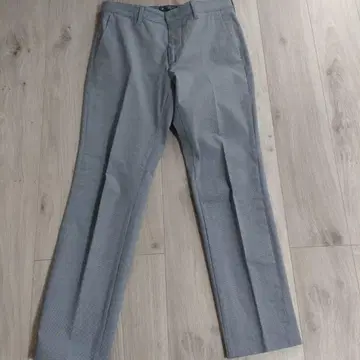 B-THREE MEN 그레이 슬랙스