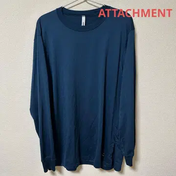 어태치먼트 오버 사이즈 티셔츠
