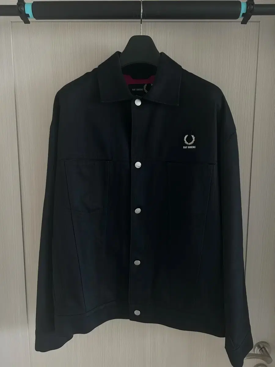Fred Perry x RAF SIMONS Black Jacket S
