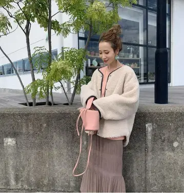 [클리닝 완료] mite 보아 자켓