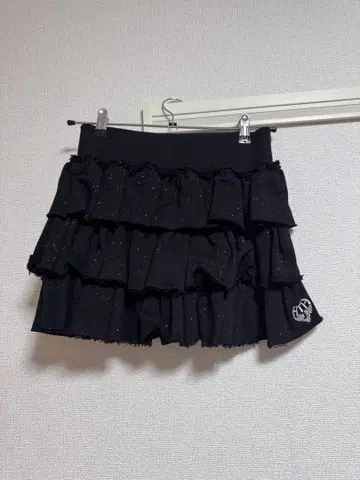 HTH 글리터 티어드 스커트 글리터 스커트