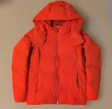 [ 데상트 미즈사와 다운 ] 오렌지 사이즈 M